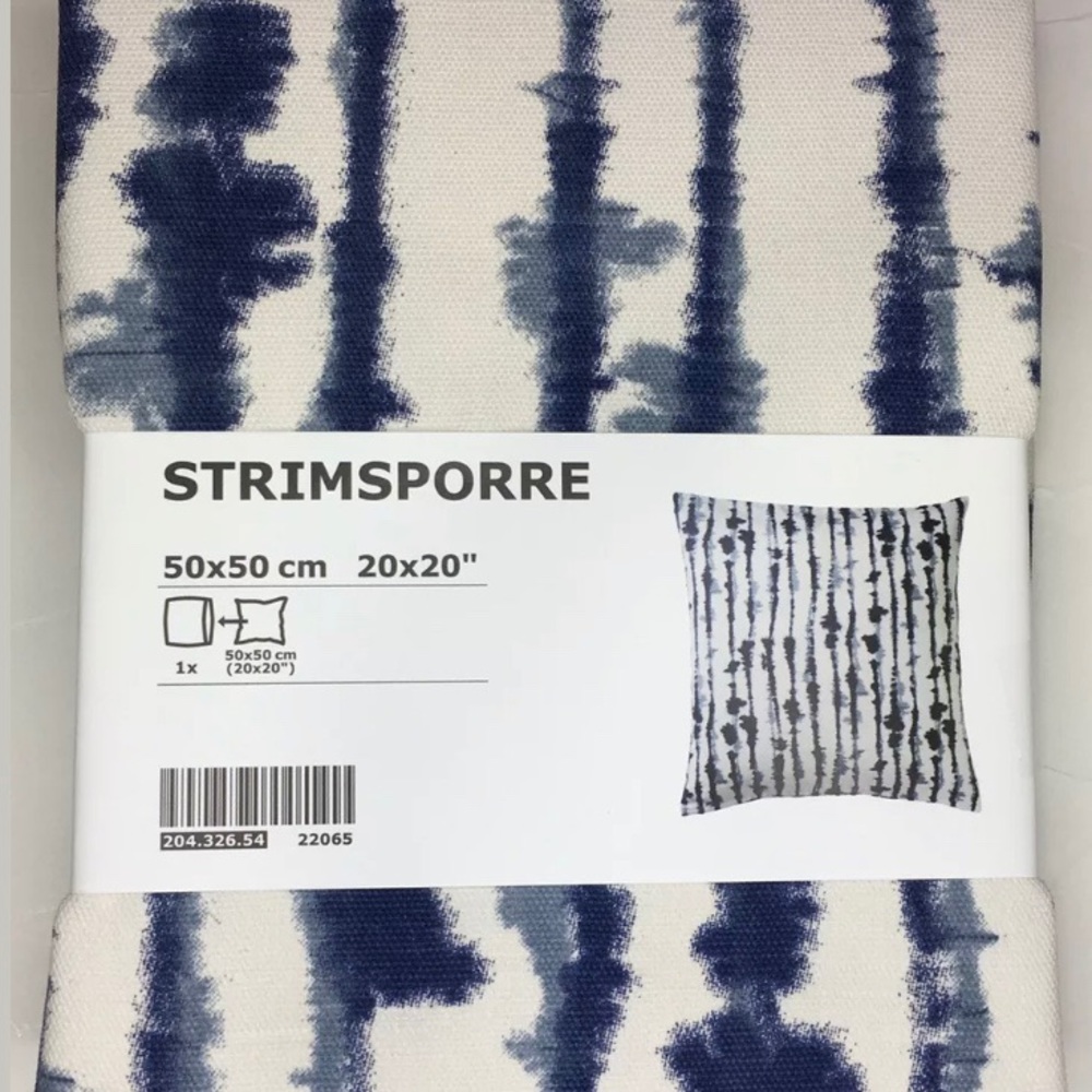 ❌SOLDIKEA 2 Strimsporre pillow covers - Picture 2 of 2
